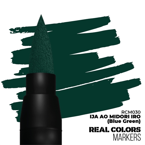 AK-RCM030 Patiniermarker, IJA AO Midori Iro (Blaugrün)